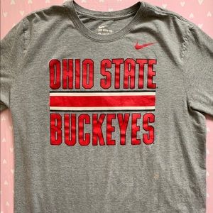 XL MENS gray Ohio State football shirt from Nike